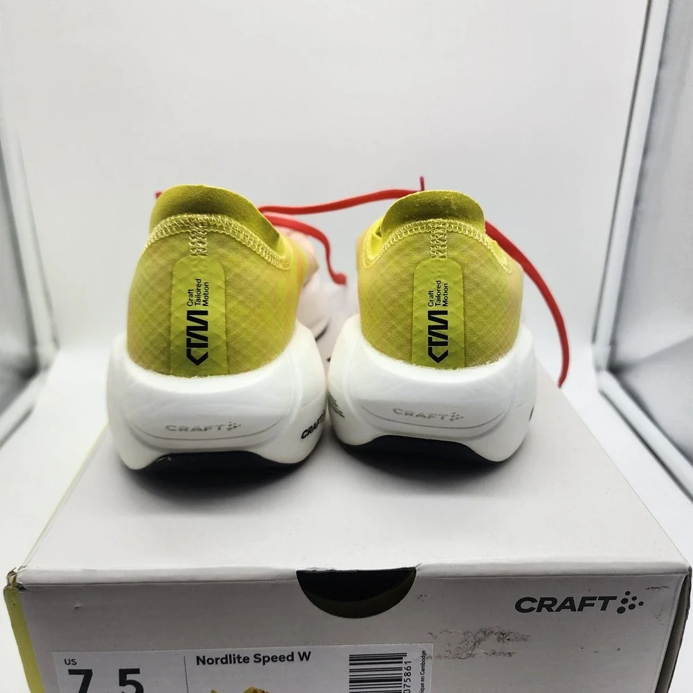 Craft Nordlite Speed Running Shoes Women's 7.5 N Light Inferno Carbon Plate
